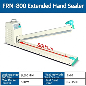 Scelleuse thermique à impulsion <span class=keywords><strong>DF800</strong></span> UK pour sacs de protection d'affiches et de présentoirs de grands projets scolaires - Product Image 2