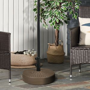 Supporto per Ombrellone da Esterno in Acciaio Inossidabile per Pali da 1.5-2 Metri, Giardino e Palestra, Raggio 2.5m-3.5m - Product Image 2