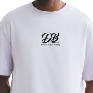 T-shirt décontracté à col rond pour homme, coupe ample, en jersey de coton doux, idéal pour le streetwear et la gym, fabrication OEM ODM - Product Image 3
