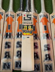 Bate de Críquet Ligero Ihsan Sports Serie Clásica Edición Kings, Madera de Sauce Inglesa, con Funda Protectora y Lámina Antideslizante para Mayor Agarre - Product Image 6