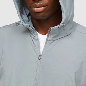 Veste coupe-vent imperméable personnalisée 2026 pour homme, vêtement d'extérieur, veste à capuche printemps, design unique, fabriquée par le fabricant - Product Image 2