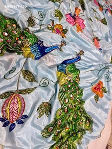 Collection Premium de Sarees-Blouses en Soie Magnifiquement Conçus avec des Broderies et des Impressions Numériques - Fabricant de Mode Féminine - Product Image 2