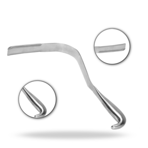 Écarteurs Wylie 4 et 7 pouces – Instrument de chirurgie neurochirurgicale de la colonne vertébrale pour la rétraction tissulaire - Product Image 1