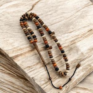 Tasbih rond en résine de luxe, écologique, fait main, personnalisable, fournitures pour fêtes, occasions multiples, mariage, excellente qualité, cadeau - Product Image 1