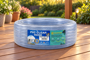 สายยางใส PVC ยี่ห้อ KARYON ขนาด 22 มม. x 30 ม. สำหรับรดน้ำสวน - Product Image 1