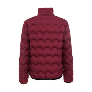 Quilted Synthetic Zipper-front Men's Jacket High Quality Breathable Men's Puffer Jacket Oversized Winter <b>Coat</b> with Canvas Fabric - Product Image 2