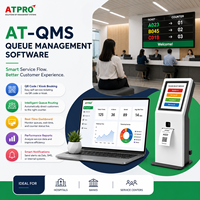 AT-QMS Queue Management Software | Web-Based QMS System for Hospitals, Banks & Service Centers – OEM Available