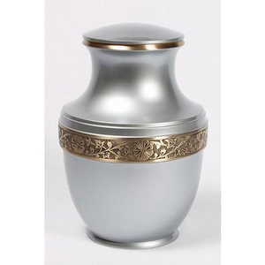 European Style Aluminum Metal Cremation Urns for Pet and Human Ashes Eco-Friendly Customizable Wholesale Funeral Keepsake - Product Image 3
