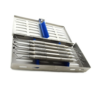 Juego de 5 Elevadores de Seno Nasal Tipo Hongo con Casete, Instrumentos Quirúrgicos Dentales para Implantes, Proveedor Mayorista - Product Image 3