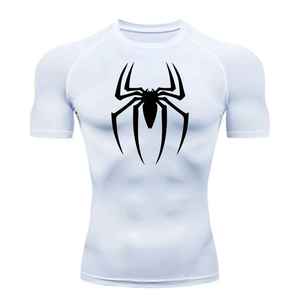 Unisex Gym Compression T-Shirt Tight Fit <b>Athletic</b> Short Sleeve Quick Dry Anti-UV Breathable Sports Training Workout Wear OEM ODM - Product Image 6