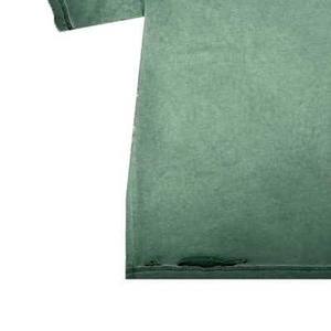 High Quality Solid Custom Printed Cotton Short Sleeve Men's Streetwear Shirt Breathable Eco-friendly 220g Summer OEM ODM Factory - Product Image 3