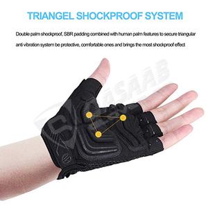 Gants de cyclisme pour femmes respirants de qualité supérieure, sans doigts, avec grip protecteur pour le sport, la gym, le ski, la pêche et les exercices - Product Image 4