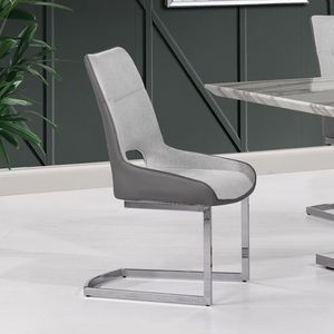 Kit de 2 chaises de salle à manger Sally Grey - Product Image 6