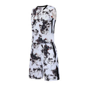 Conjuntos de Entrenamiento de Baloncesto con Logotipo Personalizado, Ropa Deportiva Transpirable para Verano |   Ropa de Béisbol de Secado Rápido que Absorbe la Humedad, 100% Poliéster - Product Image 2