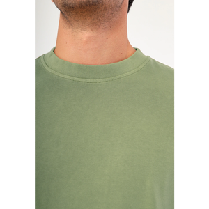 เสื้อยืดคอตตอน 100% คุณภาพสูง เนื้อหนา 300gsm ทรงโอเวอร์ไซส์ ไหล่ตก สกรีนโลโก้ได้ตามต้องการ สไตล์สตรีทแวร์ สำหรับผู้ชาย - Product Image 6