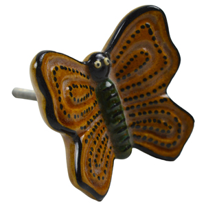 Boutons de tiroir et poignées de placard en céramique à trou unique, forme citrouille, pour armoires et garde-robes, vente en gros, pour la décoration intérieure - Product Image 6
