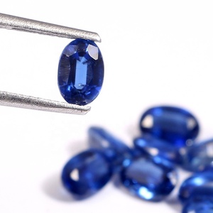 Top Grade chất lượng cam tự nhiên Kyanite mặt cắt hình bầu dục đá sapphire và moissanite Chất liệu lỏng đá quý - Product Image 5
