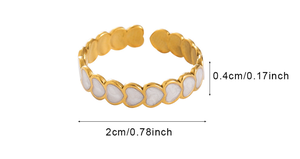 Classic Stainless Steel Adjustable Ring - Product Image 5