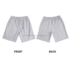 Pantalones Cortos Casuales de Verano, Logotipo Personalizado, Marca Privada, Ropa Urbana, 100% Algodón, Pantalones Cortos Deportivos Lisos para Hombre, Pantalones Cortos Gruesos de Moda - Product Image 4