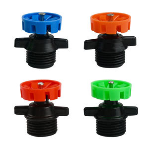 Mini rociador giratorio fijo de plástico con boquilla de 1/2' de diámetro para jardín, microaspersor giratorio automático - Product Image 4