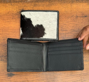 Portefeuille en cuir de vache exclusif Portefeuille en cuir véritable personnalisé pour hommes Portefeuille fait main en cuir minimaliste Portefeuille intelligent et mince pour hommes - Product Image 6