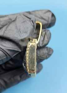 Colgante Cabeza de León de Plata 925, Colgante Hip Hop Iced Out con Moissanita VVS, Colgante Bling para Raperos, Colgante para Amantes de Animales para Hombres - Product Image 4