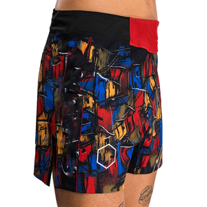 Hot Selling Unisex MMA Shorts Comfortable Casual Workout Wear Unique Styling Fully Customized Solid Pattern Breathable Front - Product Image 4