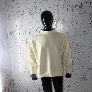 Custom made 100% cotton <b>Roll</b> <b>Neck</b> Mock <b>Neck</b> Applique Embroidery Cotton fleece French Terry Sweatshirts 2026 Finer Threads - Product Image 4