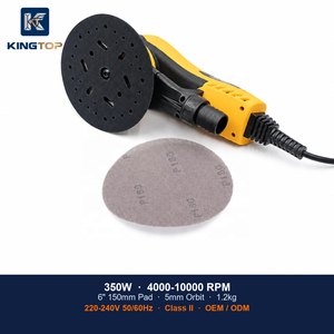 Ponceuse électrique industrielle 1000W pour plaques de plâtre, vitesse variable, plateau de ponçage 6 pouces, poignée ergonomique, aspiration des poussières, réglable - Product Image 4