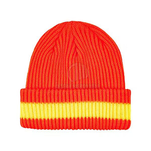 Venta directa de fábrica, MOQ bajo, gorros de lana a precio económico, gorros de lana jacquard de marca privada para venta en línea - Product Image 2