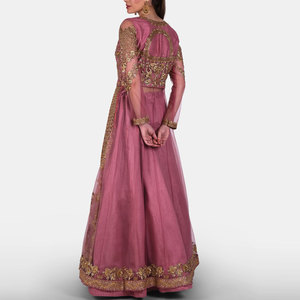 Vestido de fiesta elegante de malla para mujer, vestido largo de manga larga para la noche, vestido de fiesta elegante para mujer - Product Image 2