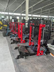 Nouvel arrivage Entraîneur de fitness à charge de plaque Power Rack Équipement de fitness d'haltérophilie Multiple 3D <span class=keywords><strong>Fessier</strong></span> Bridge Machine - Product Image 4