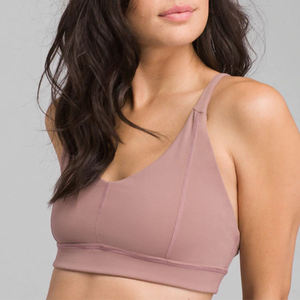Women's Scoop Neck Seamless Crop <b>Top</b> Tank <b>Top</b> Solid Color Yoga Workout Wear - Product Image 1