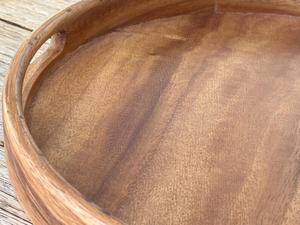 Bandeja de Almacenamiento de Madera de Mango Vintage de Tamaño Personalizado, Plato para Servir Hecho a Mano al por Mayor, Vajilla Redonda - Product Image 2