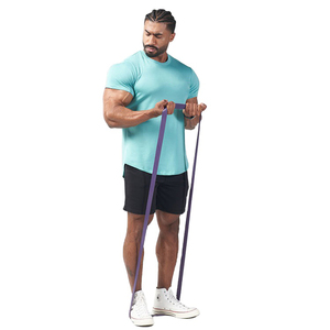 Muscle gym <b>Men's</b> T-Shirts soft breathable workout tee for training running fitness <b>stretch</b> fabric gym performance wear for <b>men</b> - Product Image 1