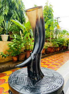 Soporte para Cuerno Vikingo de Calidad Premium, Ecológico, Sin Fugas, Apto para Alimentos, Pulido, Hecho a Mano, Regalo Empresarial - Product Image 5