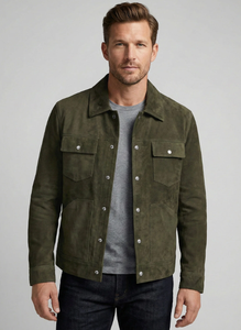 Veste en cuir pour homme, coupe-vent, veste en cuir pour homme et femme, styles personnalisés, Charlotte Burnt, plusieurs couleurs, veste en cuir 2006 - Product Image 3