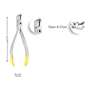 Cortador Distal de Ortodoncia Profesional TC (12cm) de Acero Inoxidable, Herramienta Manual Reutilizable para Cortar Alambres Dentales, Cortador de Arco - Product Image 6