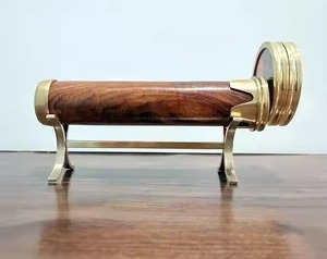Nouvelle Arrivée : Sculpture de Table en Métal et Bois avec Design Circulaire Coloré – Décoration Moderne Style Ferme Éco-Responsable pour Salon - Product Image 3