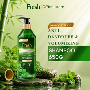 Shampooing Naturel Anti-Pelliculaire & Volumisant 650g à l'Extrait de Bambou, Soin Capillaire, Vente en Gros du Vietnam - Product Image 6
