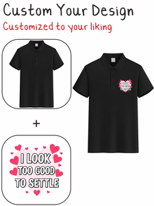 Custom Printed White Men's Cotton Polo Shirt Breathable Work Fashion Uniform Silk Screen Printed ODM Service Oeko-<b>Tex</b> Standard - Product Image 3
