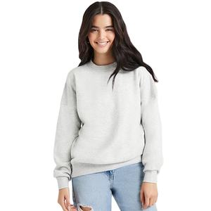 Sweat-shirts pour femmes à manches longues, coupe régulière, respirants, en molleton bouclette, design streetwear, vente en gros, personnalisables, très demandés - Product Image 5