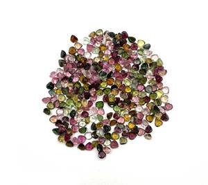Turmalina Natural Multicolor Corte Corazón, Gema Suelta de 4.50 MM y 6 CT, Certificada por IGI para Joyería - Product Image 5