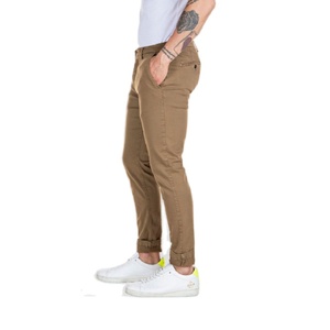 กางเกงกอล์ฟสีกากีสำหรับผู้ชายกางเกงกอล์ฟผ้าสแปนเด็กซ์ผ้าคอตตอนสีดำกางเกงกอล์ฟสไตล์เรียบง่าย - Product Image 2