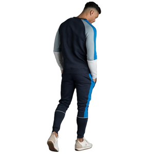 Ensemble de survêtement pour homme en molleton de coton, ensemble sweat-shirt et pantalon de jogging, logo personnalisé, OEM, ODM, fabricant en gros - Product Image 4