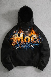 Sudaderas con Capucha Personalizadas de Marca Privada, Sudaderas con Estampado Gráfico DTG de Algodón Premium para Hombre, Proveedor de Ropa al por Mayor OEM - Product Image 5