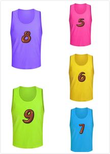 Chalecos Deportivos de Malla Transpirable para Entrenamiento de Fútbol, Baloncesto y Deportes de Equipo, para Jóvenes y Adultos, Venta al por Mayor - Product Image 3