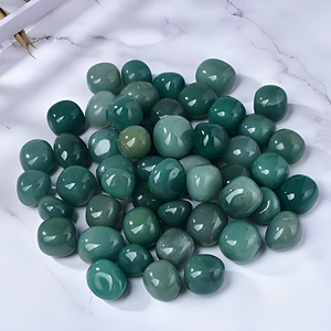 Pierres roulées en aventurine verte naturelle de haute qualité, pierres semi-précieuses polies pour la décoration intérieure et la guérison - Product Image 5