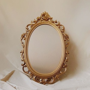 Miroir mural pour la décoration intérieure, design feuille, miroir décoratif classique et moderne, plusieurs finitions disponibles. - Product Image 1