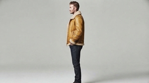 <b>Men</b> Winter Shearling <b>Jacket</b> Warm <b>Fur</b> Collar Long Sleeve Casual Zip <b>Jacket</b> Premium Outerwear Custom Made - Product Image 3